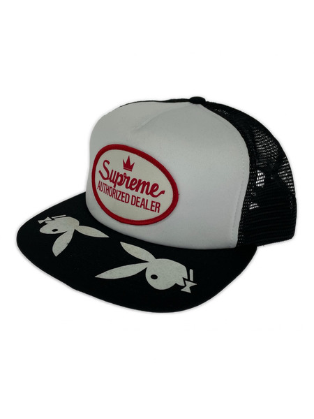 Supreme×Playboy 26SS Mesh Back 5-Panel Black Black