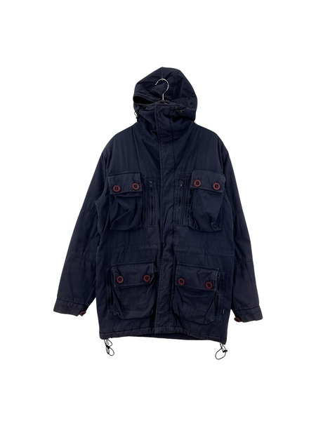 STUSSY OLD 裏ボア マウンテンパーカー S NVY