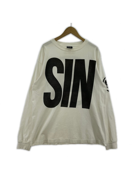 SAINT MICHAEL 長袖Tシャツ・カットソー 21AW LS TEE SIN (L)
