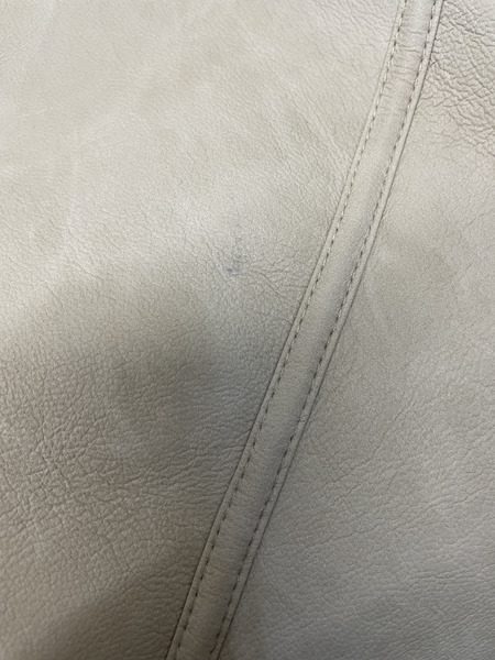 Urbancode フェイクムートンジャケット S アイボリー