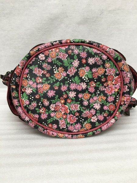 COACH M1657-F57544 フローラルミックスショルダーバッグ ピンク