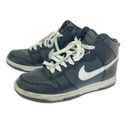 NIKE スニーカー DUNK HI RETRO ホワイト×ブラック 25.5㎝