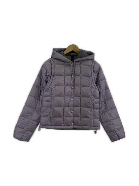 ジャケット TAION EXTRA フーディーインナーダウンセット 紫 (S)