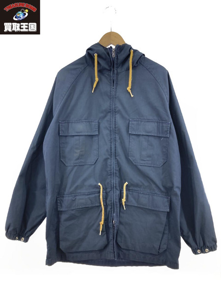 WOOLRICH 白タグ 4つポケ マウンテンパーカー M 紺[値下]