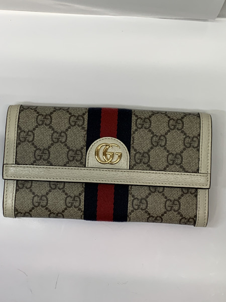 GUCCI オフィディア GGコンチネンタル ウォレット 523153 本体のみ グッチ GG柄 財布 長財布 ロングウォレット