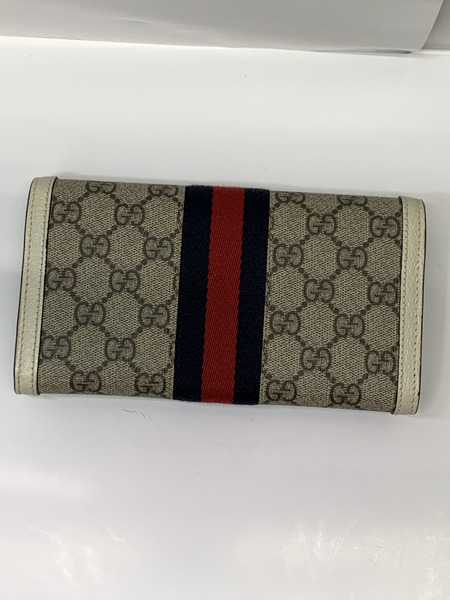 GUCCI オフィディア GGコンチネンタル ウォレット 523153 本体のみ グッチ GG柄 財布 長財布 ロングウォレット