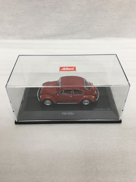 Schuco 1/43 Volkswagen Beetle Samtrote Red