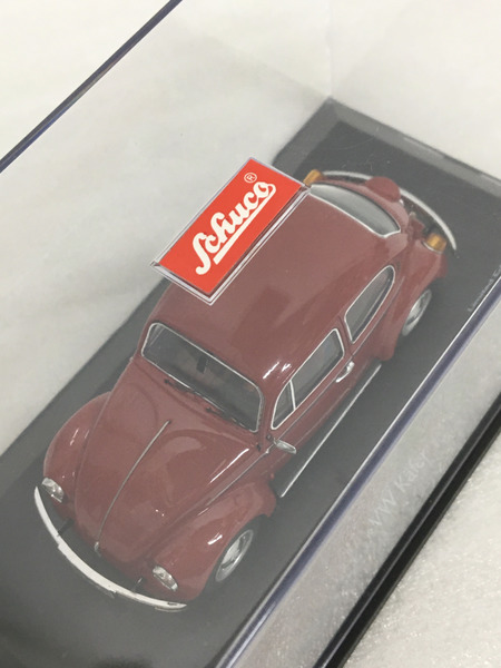 Schuco 1/43 Volkswagen Beetle Samtrote Red