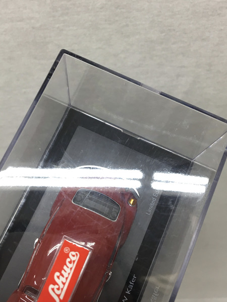 Schuco 1/43 Volkswagen Beetle Samtrote Red