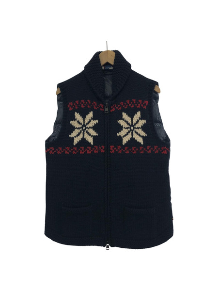 MONCLER MAGLIONE TRICOT GILET/ダウンベスト/L