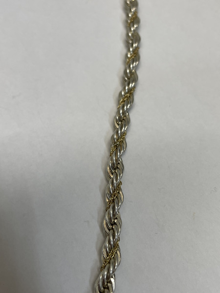 Tiffany＆Co. 925×750 Twist rope Chain Necklace コンビ ロープチェーン