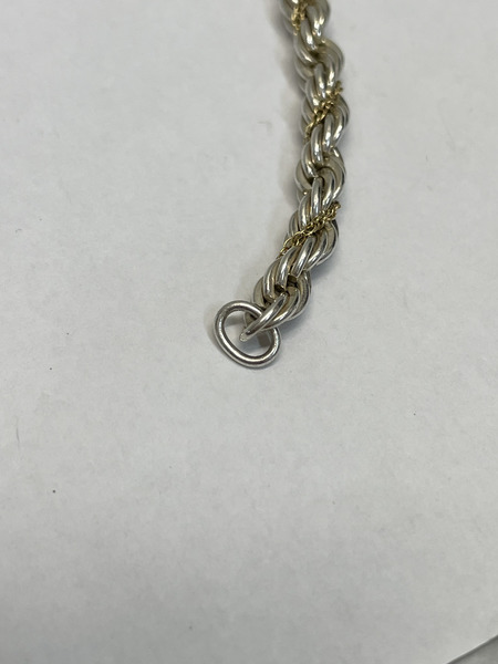 Tiffany＆Co. 925×750 Twist rope Chain Necklace コンビ ロープチェーン