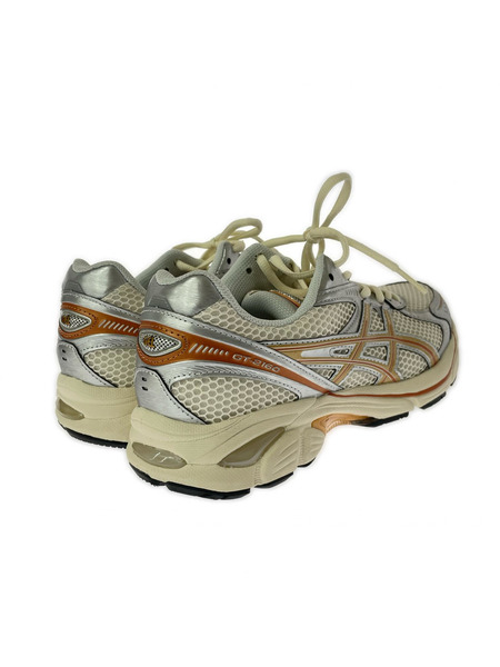 ASICS スニーカー atmos GT-2160 MEDALIST 24.5cm 白系 ゴールド