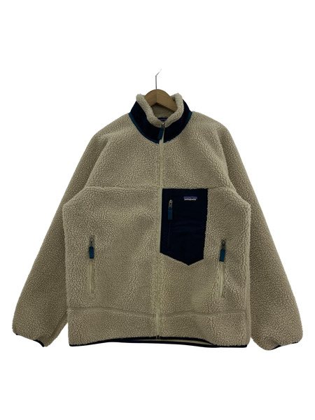 patagonia 358493 クラシックレトロXジャケット (L) アイボリー[値下]