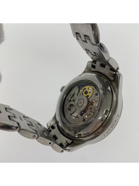COGU　自動巻キ腕時計 スケルトン 3002M-BK