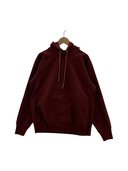 AURALEE SWEAT PARKA プルオーバーパーカー 4 ボルドー A7APO2SM