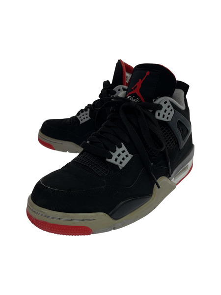 NIKE　Air Jordan 4 Retro Bred 26.0cm