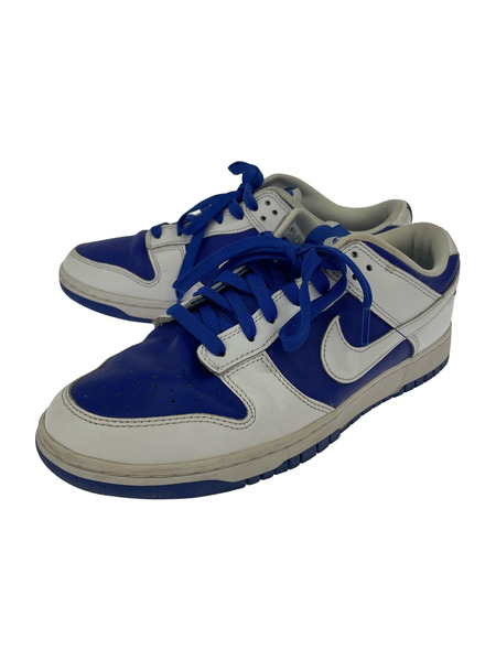 Nike Dunk Low Retro Racer Blue and White