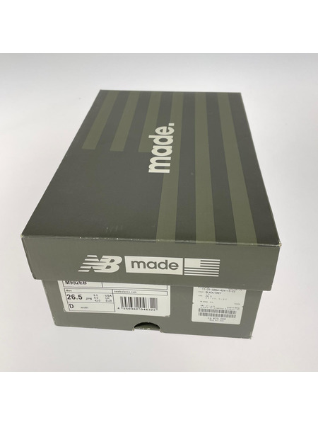 NEW BALANCE シューズ MADE IN USA 992 27cm