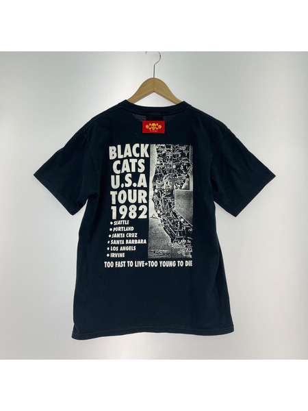cream soda 半袖Tシャツ・カットソー BLACK CATS S/S TEE