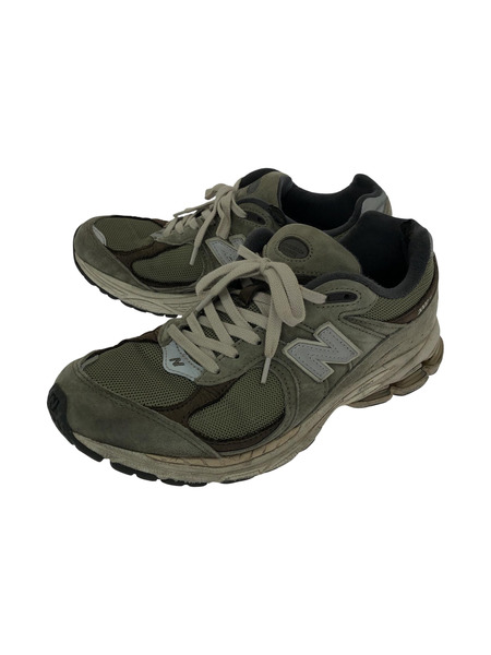 NEW BALANCE 2002R 27.0cm カーキ