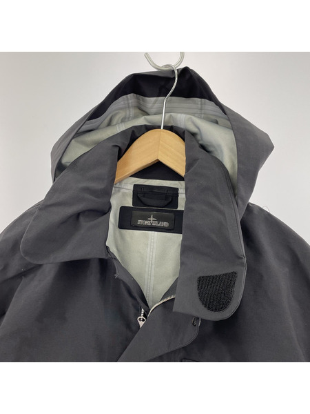 STONE ISLAND ゴアテックス ロングコート ブラック