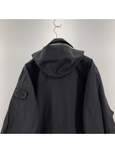 STONE ISLAND ゴアテックス ロングコート ブラック