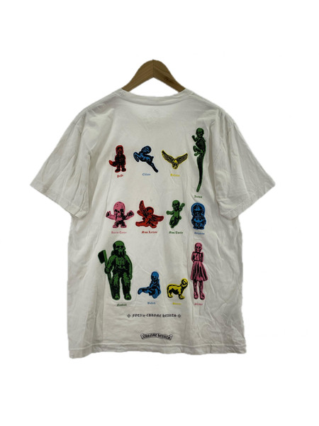 CHROME HEARTS 半袖Tシャツ・カットソー フォティーファミリー 白 (L)