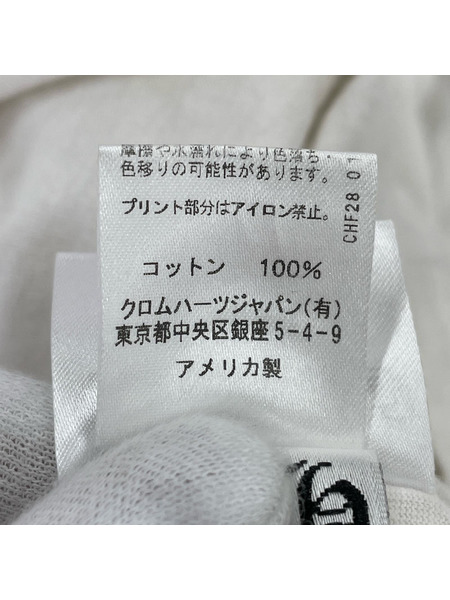 CHROME HEARTS 半袖Tシャツ・カットソー フォティーファミリー 白 (L)