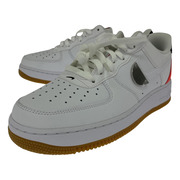 NIKE スニーカー NBA Air Force 1 Low White Crimson Gum