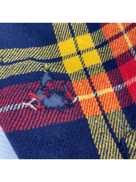 OLD・VINTAGE 長袖シャツ 40s McGREGOR ウール チェック (M)