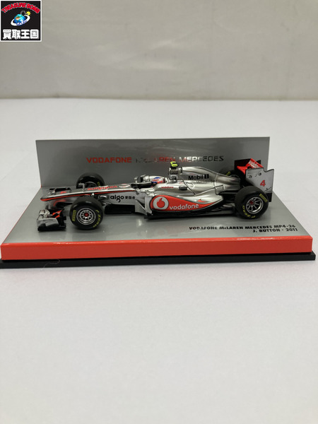 VODAFONE McLAREN 　MERCEDES　MP4-26　2011　J・バトン 特別仕様 1/43