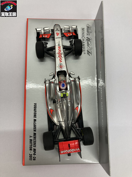 VODAFONE McLAREN 　MERCEDES　MP4-26　2011　J・バトン 特別仕様 1/43