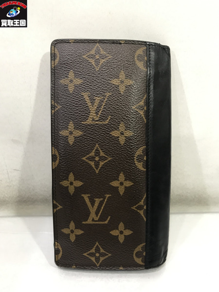 LV ポルトフォイユ・ブラザ モノグラムマカサー ルイヴィトン/長財布