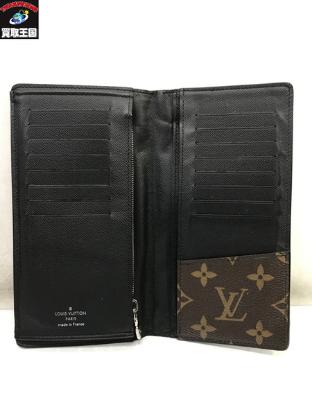 LV ポルトフォイユ・ブラザ モノグラムマカサー ルイヴィトン/長財布