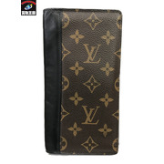 LV ポルトフォイユ・ブラザ モノグラムマカサー ルイヴィトン/長財布