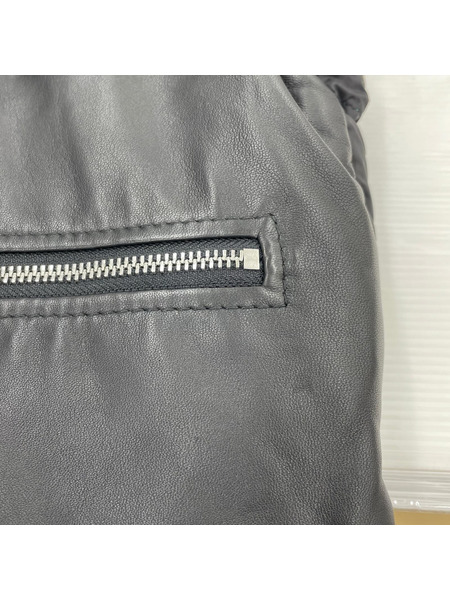 DIESEL レザージャケット L-WINTER ライダースジャケット 黒 M