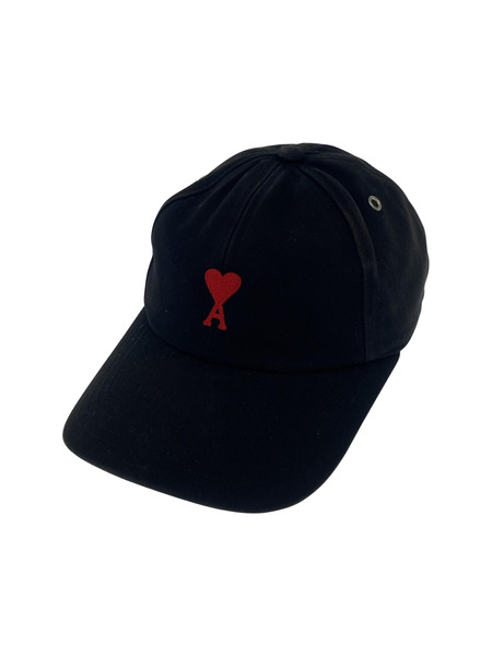 AMI paris Heartlogo baseballcap 黒