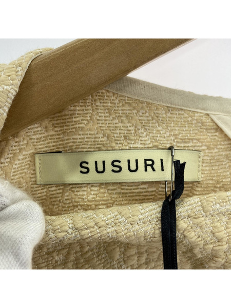 . ノースリーブワンピース SUSURI オフューカスドレス