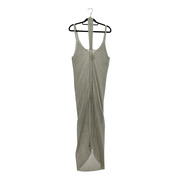 ノースリーブワンピース TAN /NECK STRAPED GLITTER ONEPIECE