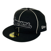 Supreme キャップ Supreme Piping Script Logo New Era