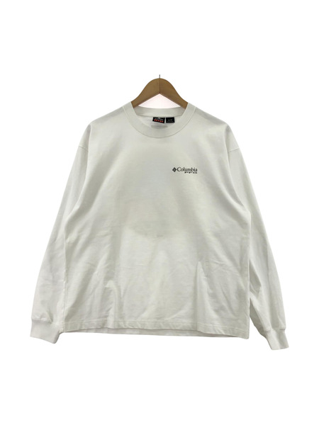 Columbia PFG×BEAMS ロンTee/WHT