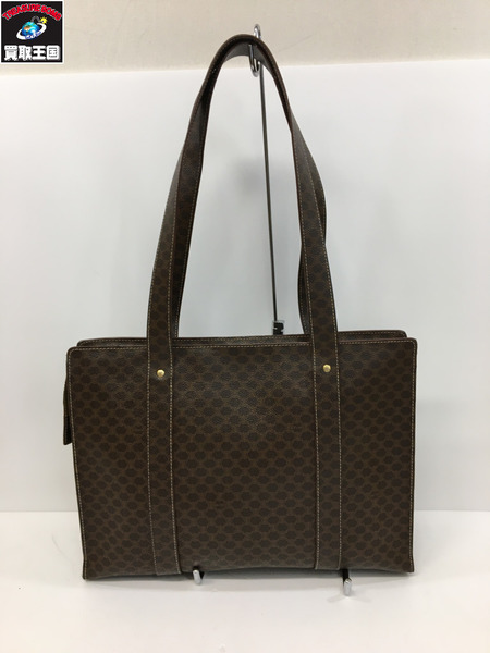 CELINE マカダム M94 トートバッグ 茶