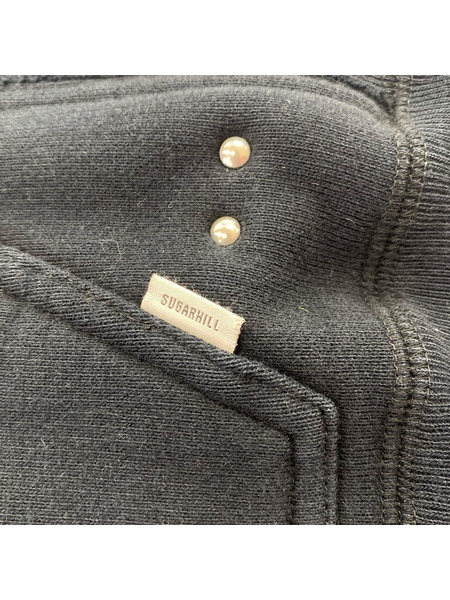 SUGARHILL スウェット・トレーナー SUGARHILL RAW EDGE SWEAT SHIRT BLK 1