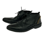 Clarks Originals シューズ レザー チャッカ ラバーソール 黒 UK7