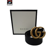 GUCCI GGマーモント/レザーベルト/406831