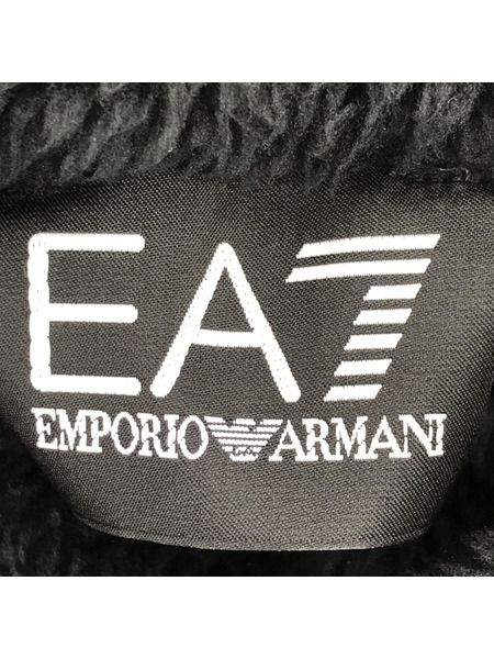 EMPORIO ARMANI　フリースパーカー M ブラ