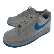 NIKE AIR FORCE 1 '07 WHITE/AQUARIUS BLUE 27.5 FQ4296-100