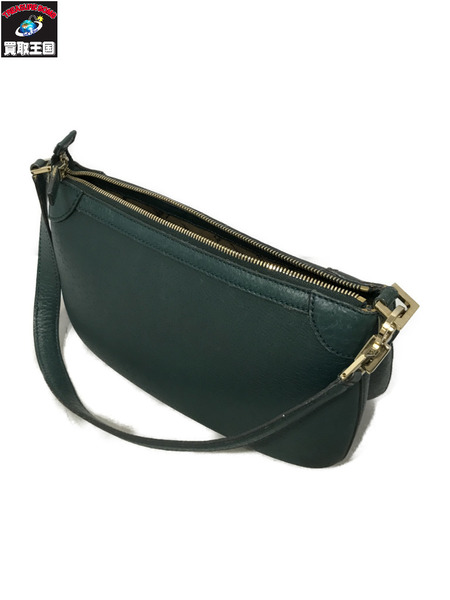 ハンドバッグ S.Ferragamo ハンドバッグ グリーン AF-21 4379