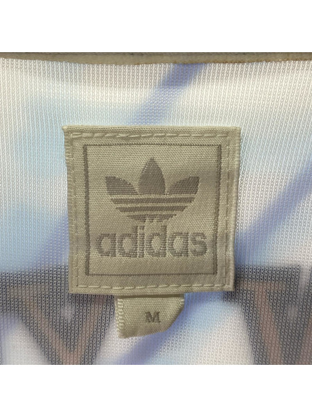adidas ジャケット NYCバックプリント/トラックジャケット/M/白